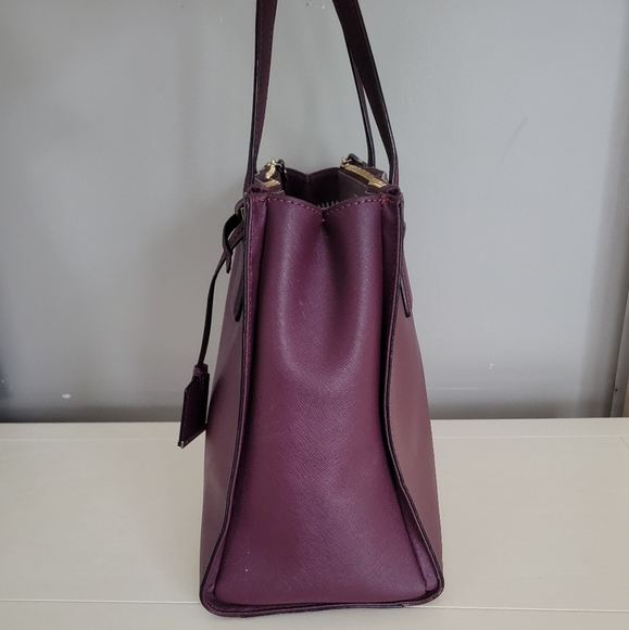 Kate Spade large purple purse handbag - Picture 3 of 14